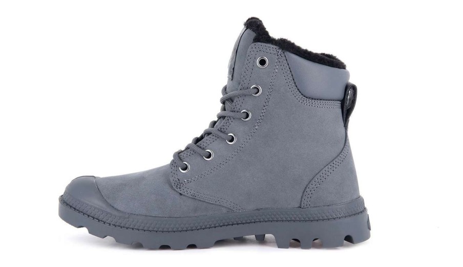 Men * | Palladium Pampa Sport Cuff Waterproof Popular Grey