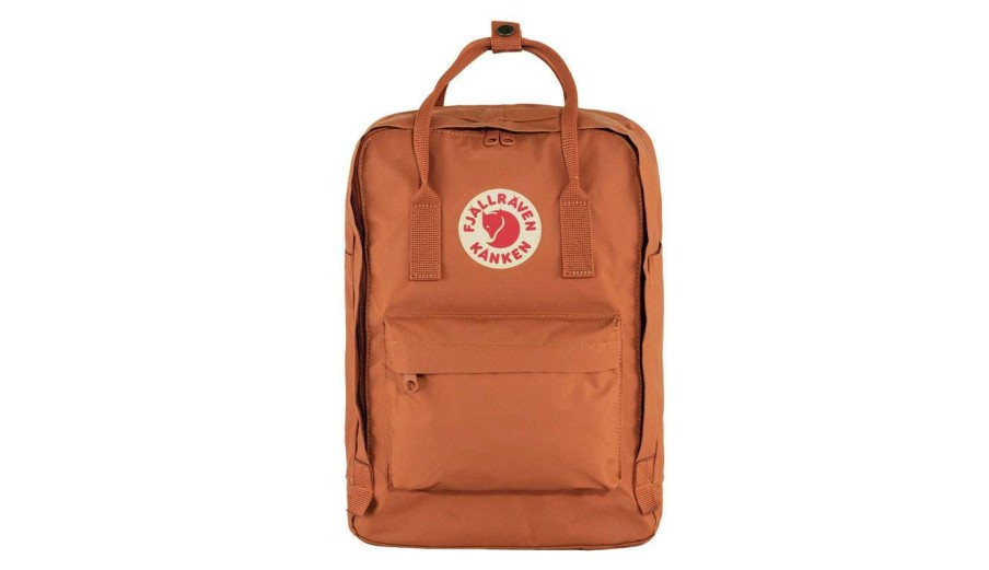 Bags * | Fjallraven Kanken Laptop 15 Desert Brown Cheap Orange