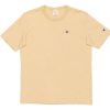 Clothing * | Champion Crewneck T-Shirt New Threads Yellow