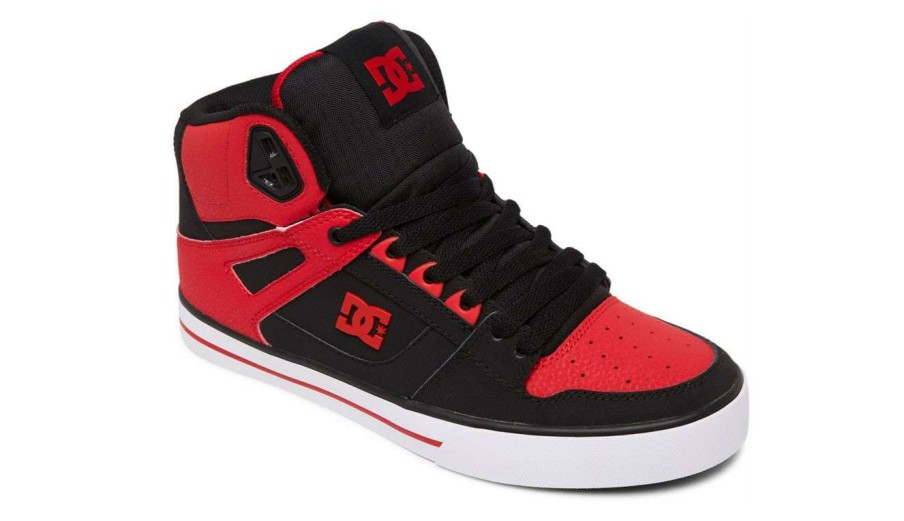 Men * | Dc Shoes Pure High-Top Wc Best Sellers Red