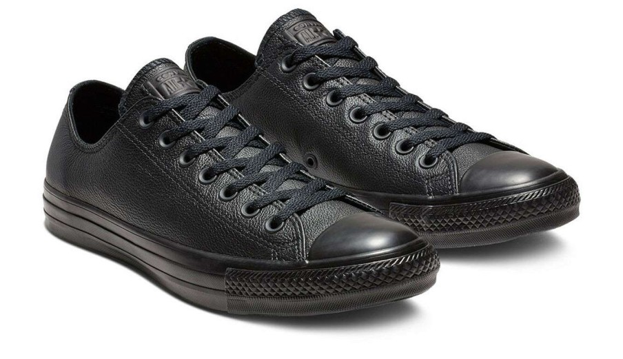 Men * | Converse Chuck Taylor All Star Mono Leather Promotion Black