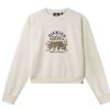 Clothing * | Dickies Fort Lewis Crew Neck Sweatshirt Clearance Sale White