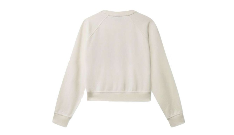 Clothing * | Dickies Fort Lewis Crew Neck Sweatshirt Clearance Sale White