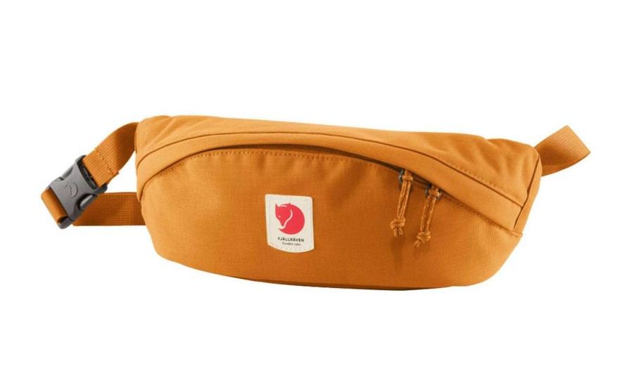 Bags * | Fjallraven Ulvo Hip Pack Medium Red Gold Sale Online Orange