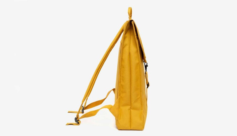 Bags * | Lefrik Handy Metal Backpack Mustard Online Discount Yellow