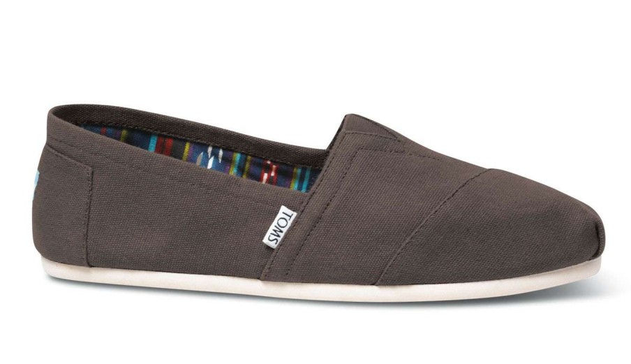 Men * | Toms Ash Canvas Alpargatas Online Brown