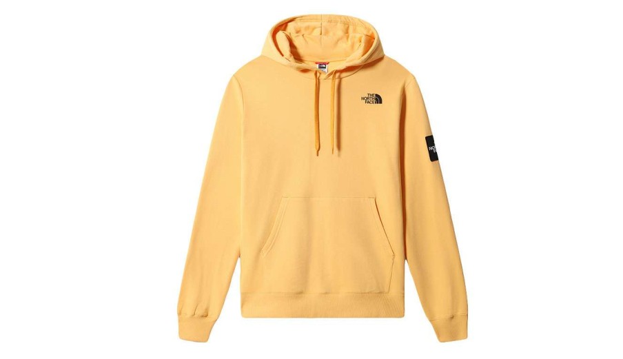 Clothing * | The North Face M Galahm Graphic Hoodie Top Sell Orange