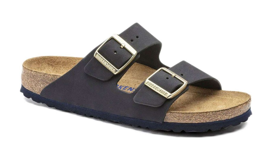 Men * | Birkenstock Arizona Bs Midnight Narrow Fit Flash Sale Blue