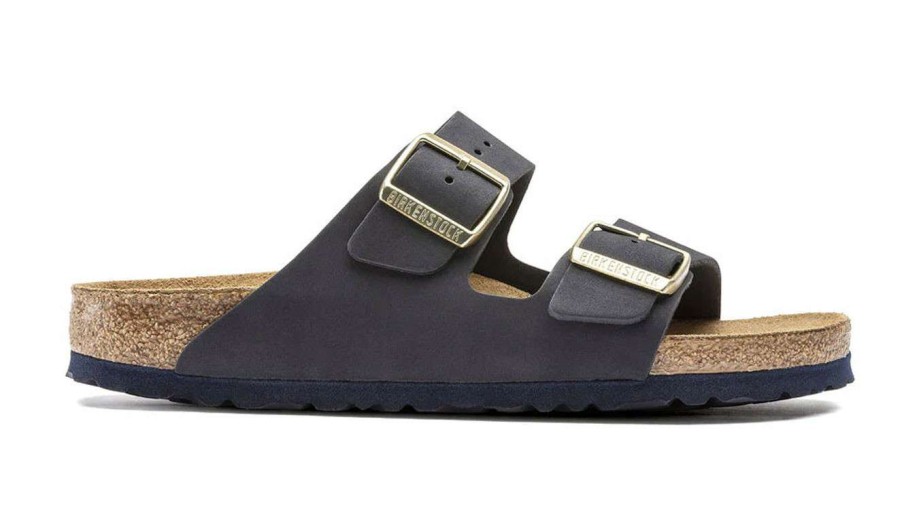 Men * | Birkenstock Arizona Bs Midnight Narrow Fit Flash Sale Blue