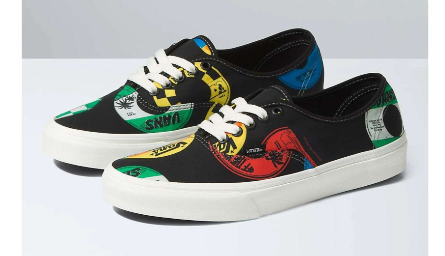 Men * | Vans Authentic Stacks Popular Black