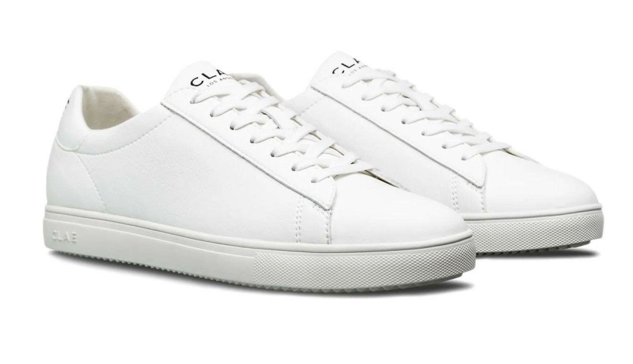 Men * | Clae Bradley Vegan Triple Discount White