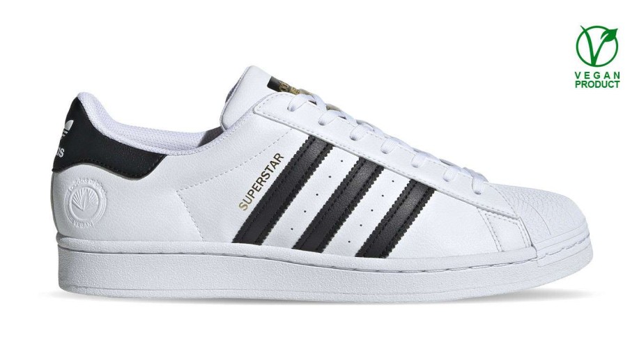 Men * | Adidas Superstar Vegan Adidas Originals Wholesale White