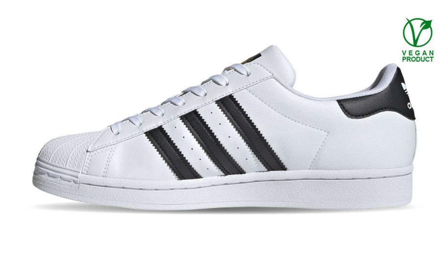 Men * | Adidas Superstar Vegan Adidas Originals Wholesale White