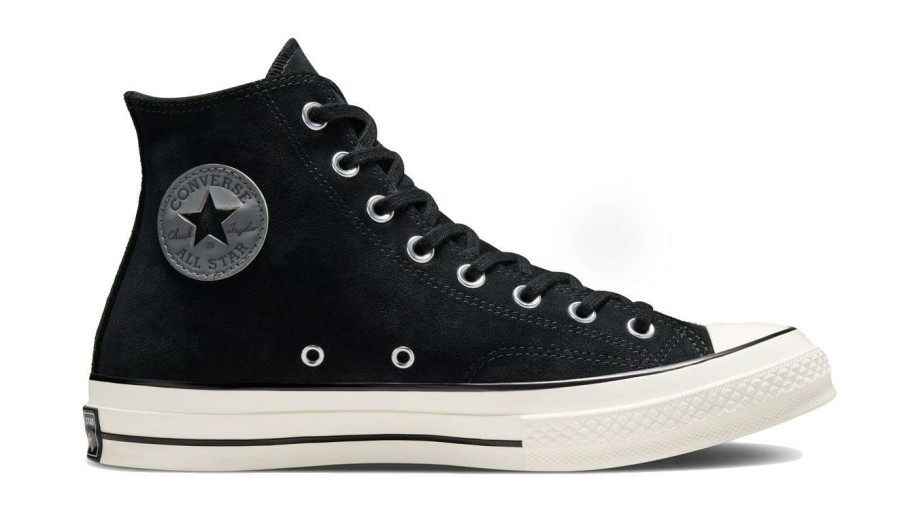 Men * | Converse Chuck 70 Suede Cheap Black