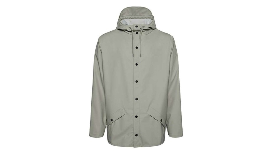 Clothing * | Rains Jacket Cement Discount Online Grey