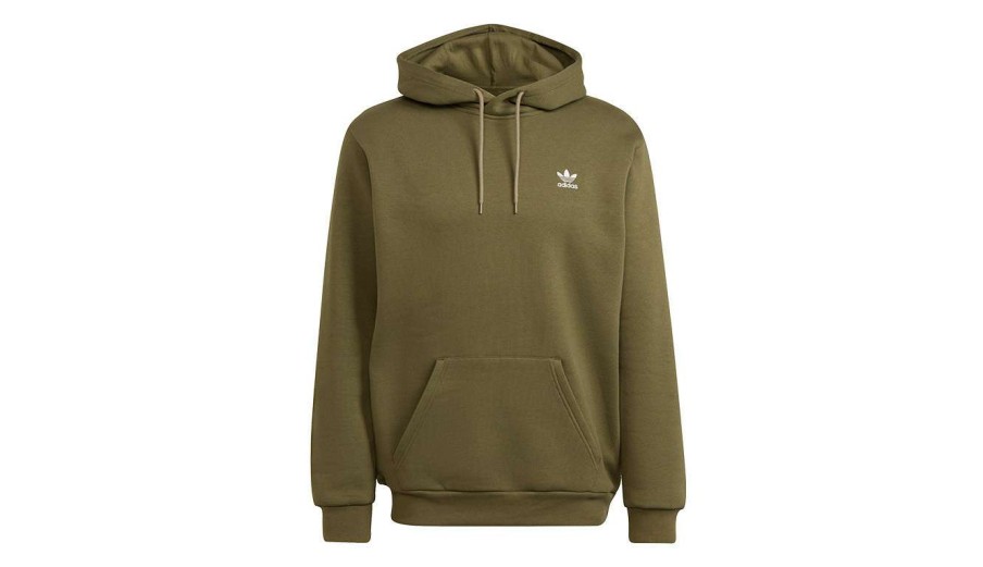 Clothing * | Adidas Adicolor Essentials Trefoil Hoodie Adidas Originals Quick Delivery Green