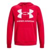 Clothing * | Under Armour Rival Fleece Big Logo Hoodie Reliable Quality Red