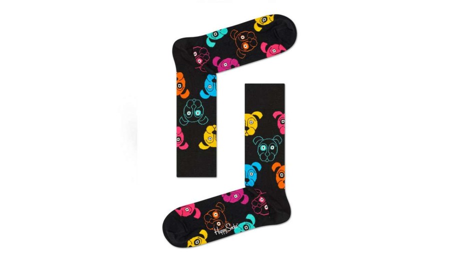 Clothing * | Happy Socks Dog Sock Hot Sale Multicolor