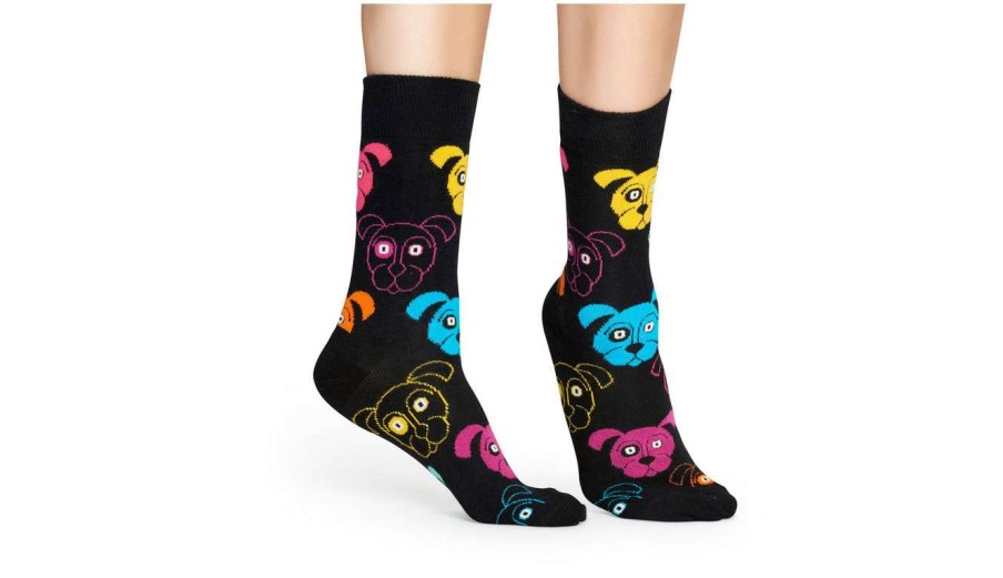 Clothing * | Happy Socks Dog Sock Hot Sale Multicolor