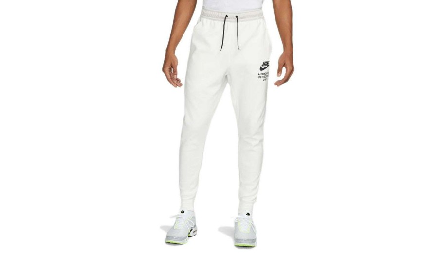 Clothing * | Nike Sportswear Graphic Fleese Joggers Hot Sale White