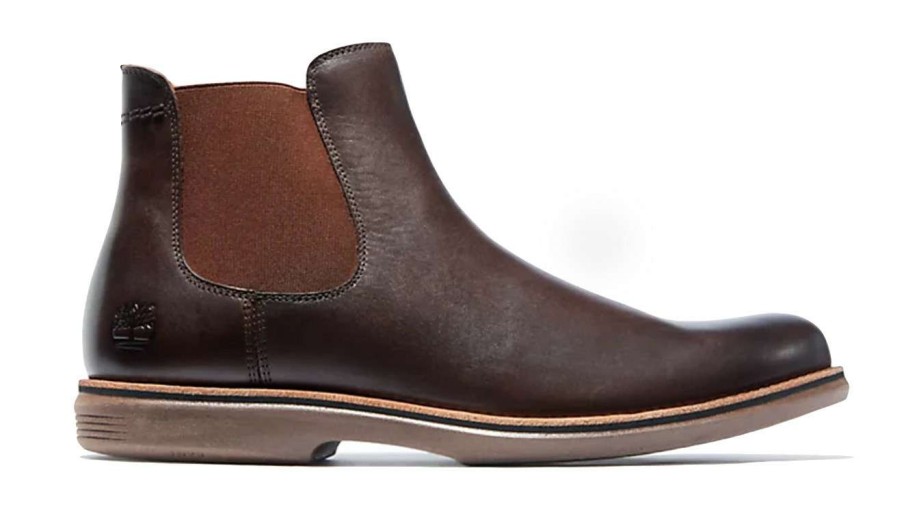 Men * | Timberland City Groove Chelsea Boot Discount Sale Brown