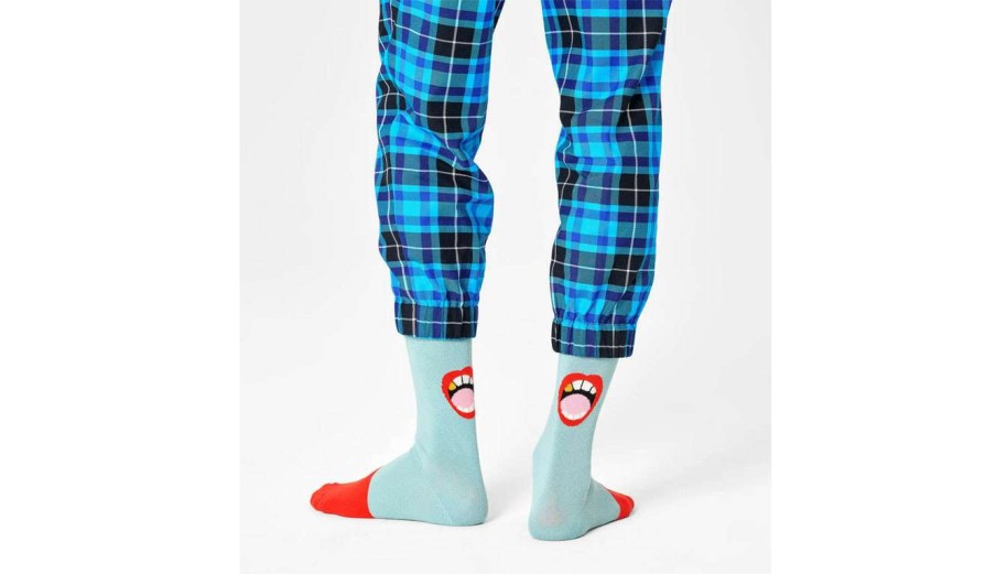 Clothing * | Happy Socks We Need To Talk Sock Best Sellers Blue