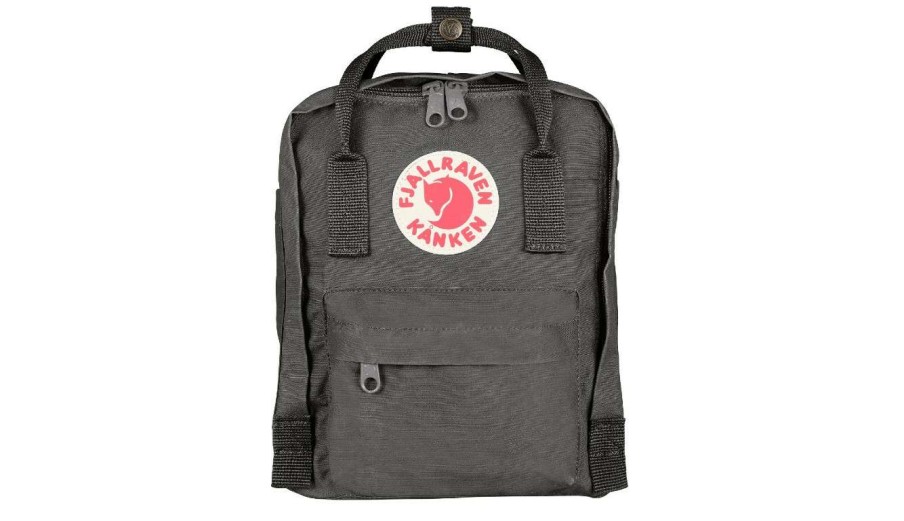 Bags * | Fjallraven Kanken Mini Kids Super Discount Sale Grey