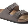 Men * | Birkenstock Arizona Soft Footbed Narrow Fit Original Brown