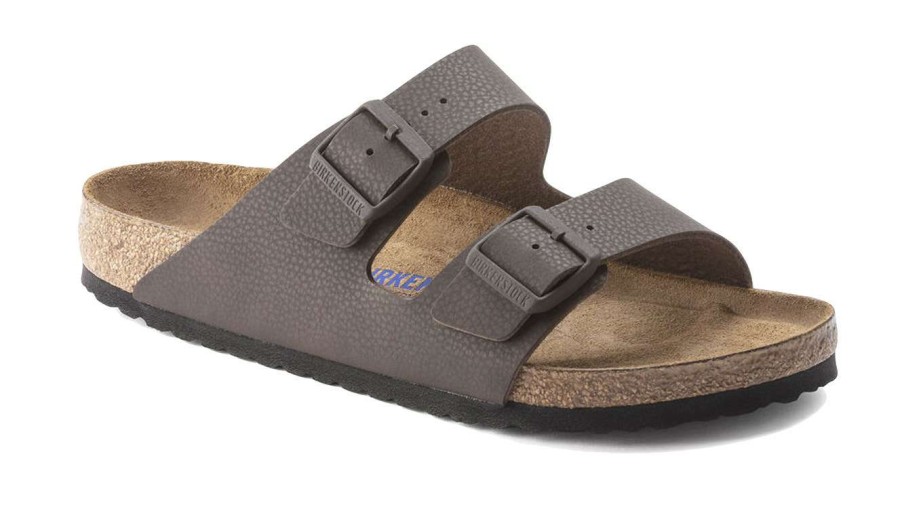 Men * | Birkenstock Arizona Soft Footbed Narrow Fit Original Brown