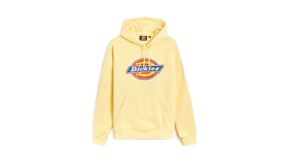 Clothing * | Dickies Icon Logo Hoodie 100% Guarantee Yellow