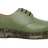 Men * | Dr. Martens 1461 Smooth Leather Shoes Excellent Quality Green