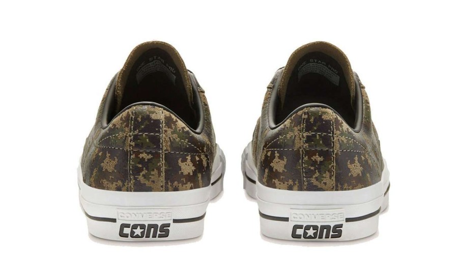 Men * | Converse One Star Pro Pixelated Digital Camo Fashionable Brown