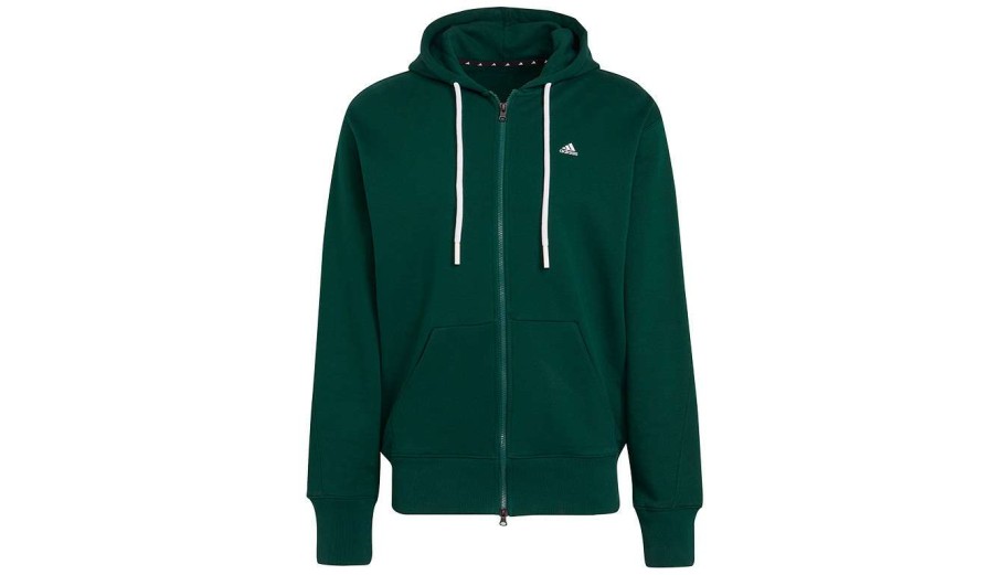 Clothing * | Adidas Sportswear Comfy & Chill Full Zip Hoodie M Adidas Originals Exquisite Gifts Green