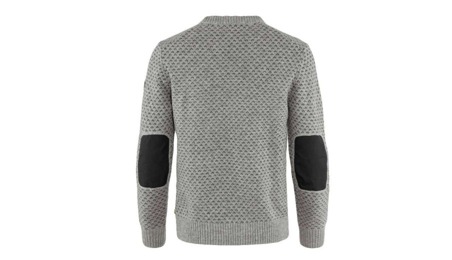 Clothing * | Fjallraven Ovik Nordic Sweater Exclusive Design Grey