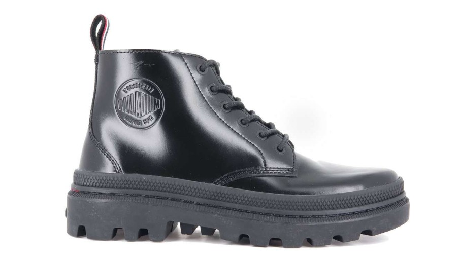 Men * | Palladium Pallatrooper Hi-1 Unique Black