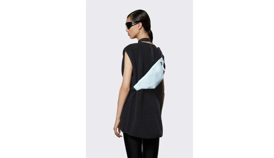 Bags * | Rains Bum Bag Mini Sky Hot Selling Blue