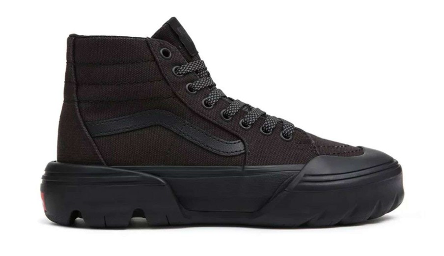 Men * | Vans Sk8-Hi Tapered Heavy Canvas Discount Online Black