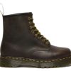 Men * | Dr. Martens 1460 Bex Crazy Horse Leather Lace Up Boots Best-Selling Brown