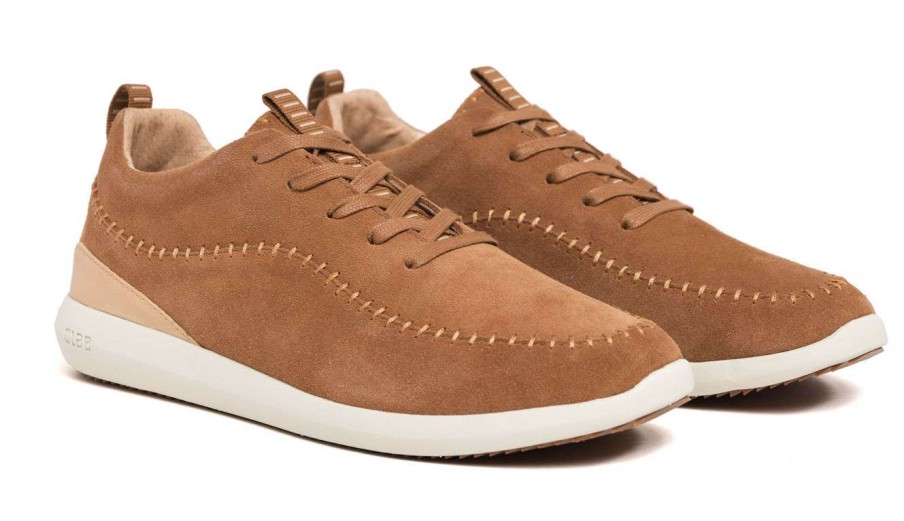 Men * | Clae Rialto Grizzly Suede Cut Price Brown