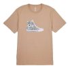 Clothing * | Converse Flower Chuck Tee Discount Sale Light Brown