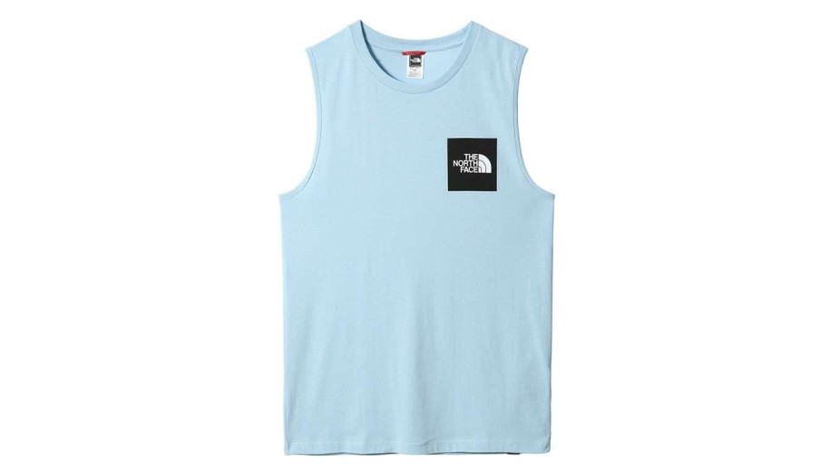 Clothing * | The North Face M Galahm Graphic Tank Top Special Offers Blue