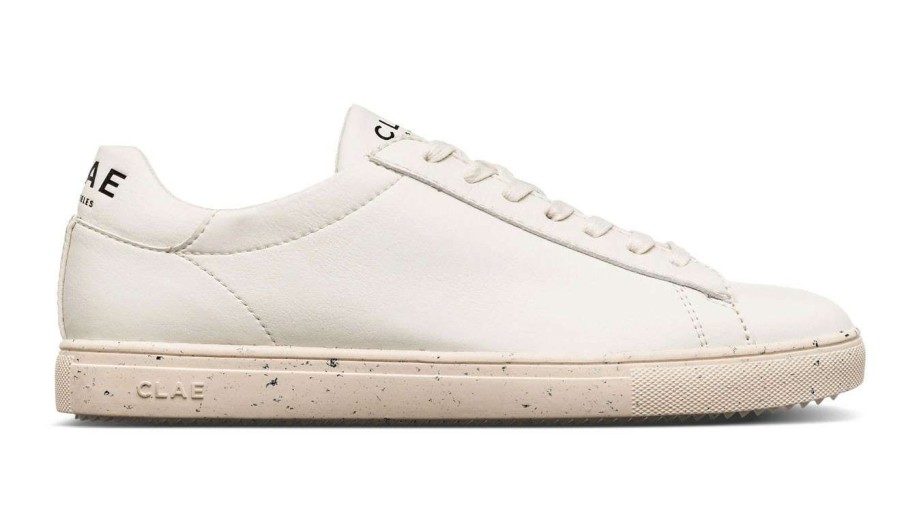 Men * | Clae Bradley Off Vegan Chips Outlet Sale White