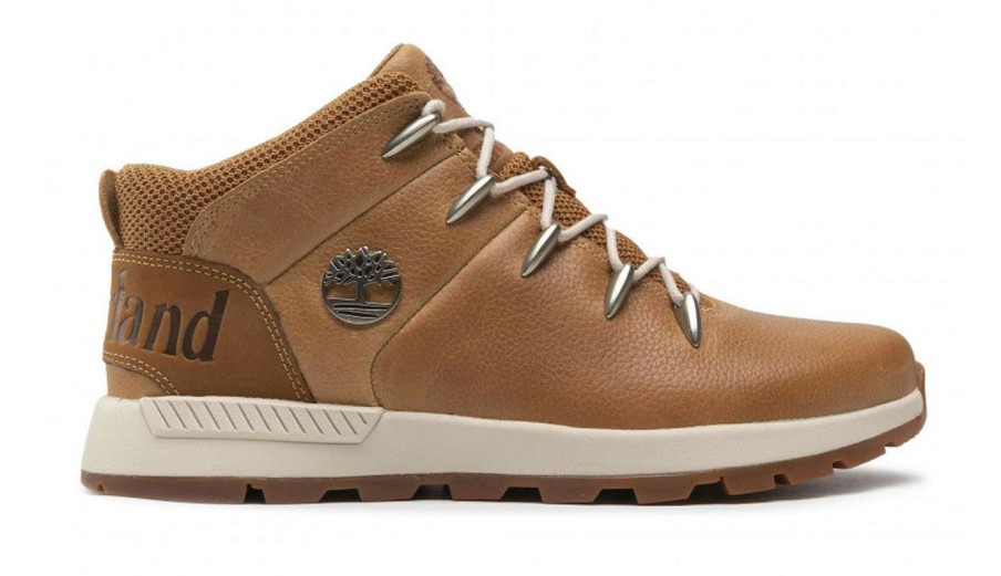 Men * | Timberland Sprint Trekker Mid Excellent Brown