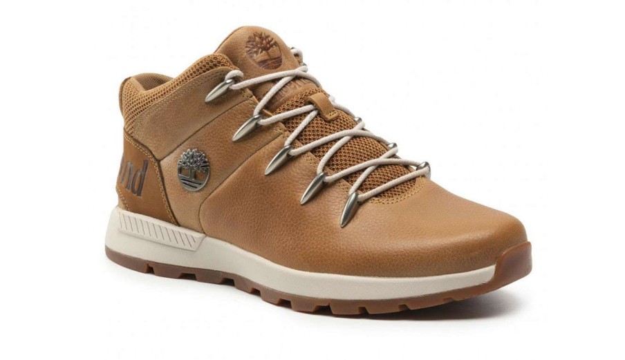 Men * | Timberland Sprint Trekker Mid Excellent Brown