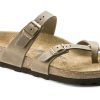 Men * | Birkenstock Mayari Fl Tabacco Brown Regular Fit Popular Grey