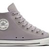 Men * | Converse Chuck Taylor All Star Embossed Leather Wholesale Grey