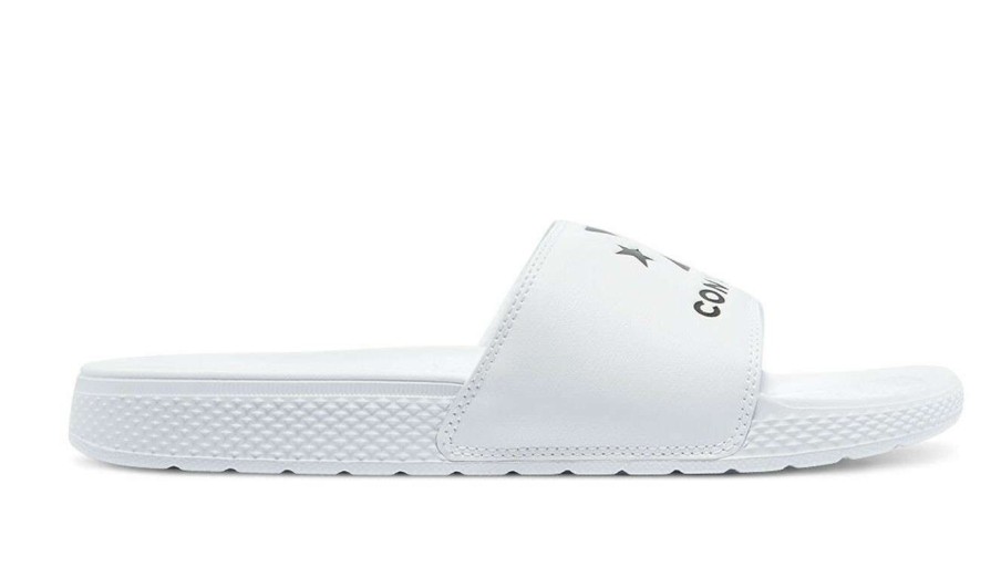 Men * | Converse All Star Slide Fashionable White