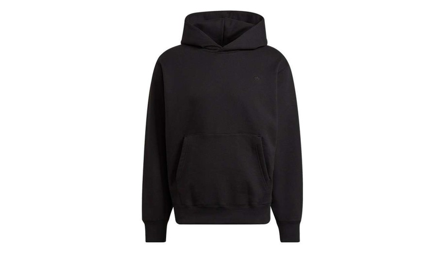 Clothing * | Adidas Adicolor Trefoil Hoodie Adidas Originals 100% Guarantee Black