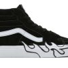 Men * | Vans Sk8-Hi Flame Gray Cheaper Black