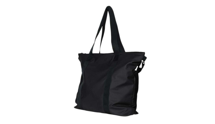 Bags * | Rains Tote Bag Discounts Black